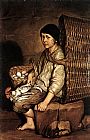 Giacomo Ceruti Boy with a Basket painting